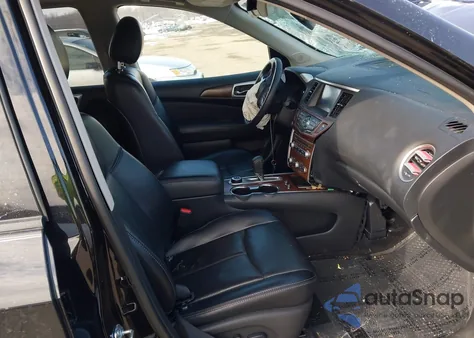 2019 Nissan Pathfinder Platinum z USA, uszkodzony, nr VIN 5N1DR2MM8KC649042